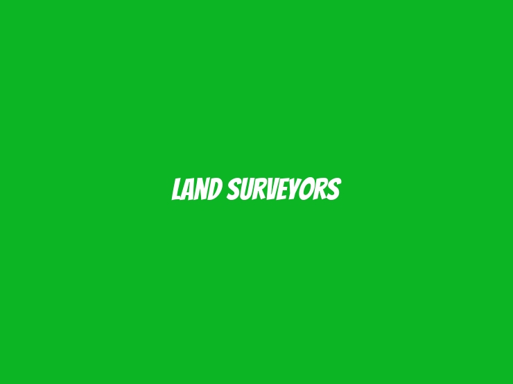 Land Surveyors