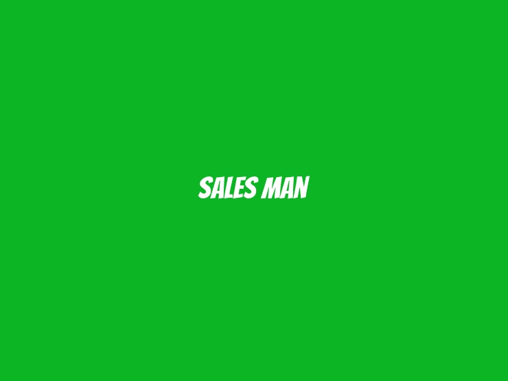 Sales Man